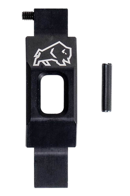 Tapco TAP22064  Trigger Guard Straight Black Aluminum For AR-15