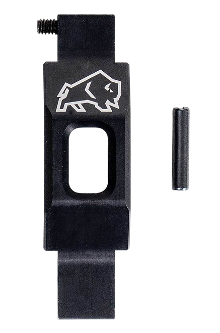Tapco TAP22064  Trigger Guard Straight Black Aluminum For AR-15