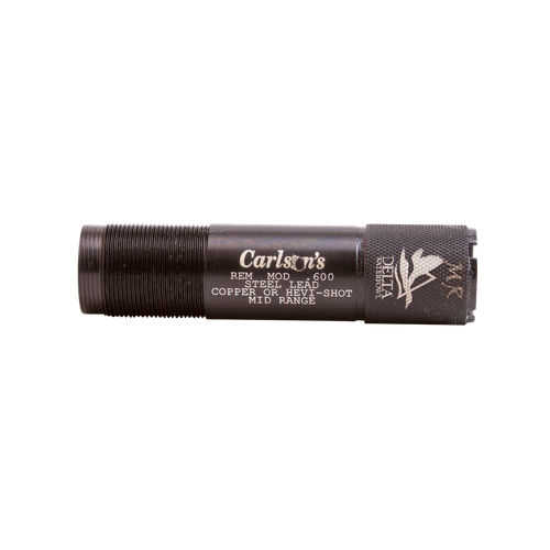 Carlson's Choke Tubes 07255 Delta Waterfowl Extended Choke Remington Rem Choke 20 Gauge Mid-Range 17-4 Stainless Steel