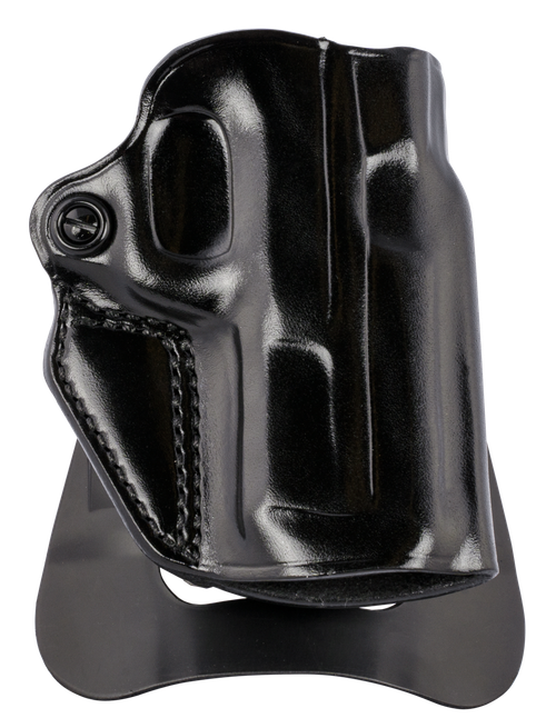Galco SM2858B Speed Master 2.0 OWB Black Leather Paddle Fits S&W M&P Shield EZ Right Hand