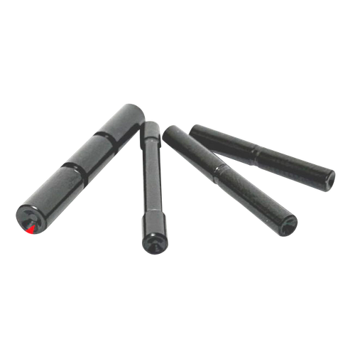 Cross Armory CRG4PSBK 4 Pin Set Dimpled Compatible w/Glock Gen4 4140 Steel Pistol