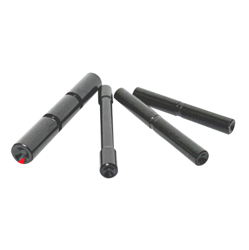 Cross Armory CRG4PSBK 4 Pin Set Dimpled Compatible w/Glock Gen4 4140 Steel Pistol