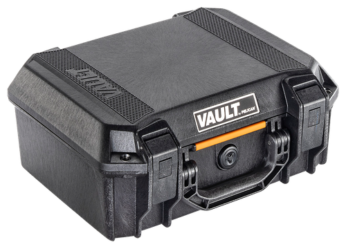 Pelican VCV200 Vault Case Medium Black Polymer Holds 2 Handguns