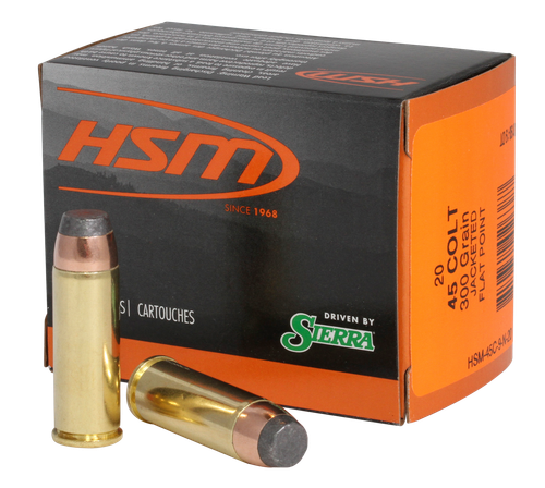 HSM 45C9N20 Pro Pistol  45 Colt 300 gr Jacketed Soft Point 20 Per Box/ 20 Case