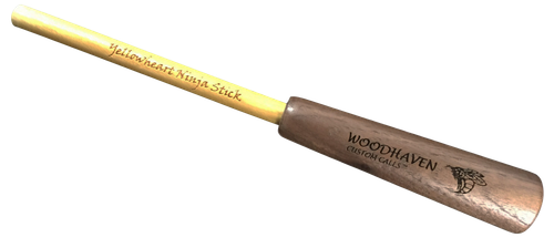 Woodhaven WH085 Ninja Stick  Striker Call Attracts Turkeys Natural Walnut