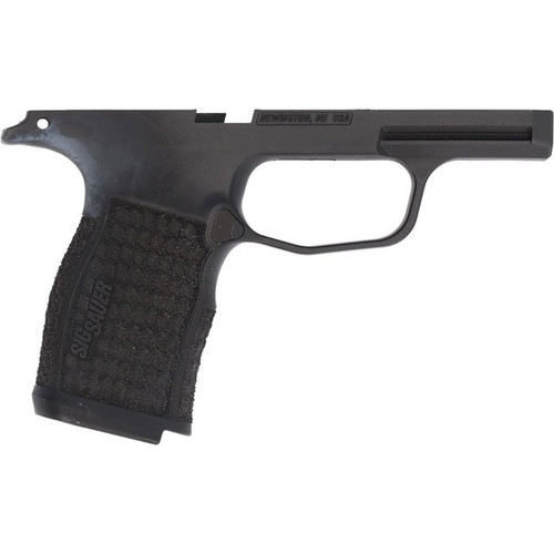 LXG GRIP MOD LASER ENGRAVED P365XL 9MM LUGER BLACK