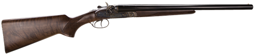 Taylors & Company 230000 Hammer Coach  12 Gauge with 20" Barrel, 3" Chamber, 2rd Capacity, Color Case Hardened Metal Finish & Walnut Stock Right Hand