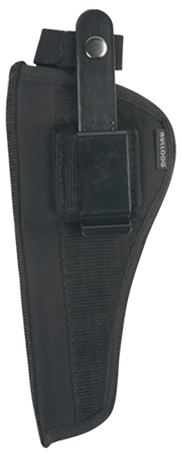Bulldog FSN14 Extreme  OWB Black Nylon Belt Loop/Clip Fits S&W K/L/N Frame Fits 5-6.50" Barrel Ambidextrous