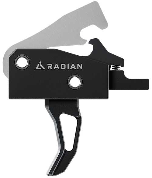 Radian Weapons ACC001 Vertex  Single-Stage, Curved Face, 3.50-4 lbs, Black, Fits AR-Platform