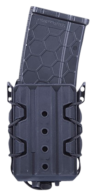High Speed Gear 16TA01BK TACO V2 Black Polymer, 2" Belt Clip/MOLLE U-Mount, Compatible w/ Rifle Mags