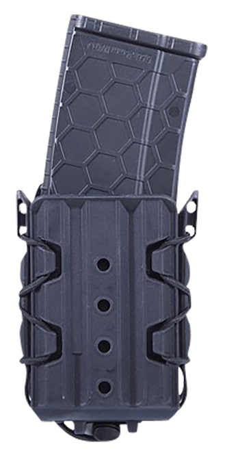 High Speed Gear 16TA01BK TACO V2 Black Polymer, 2" Belt Clip/MOLLE U-Mount, Compatible w/ Rifle Mags