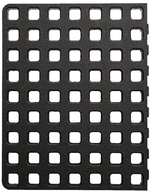 Magpul MAG1383-BLK DAKA Grid Organizer End Panel Black Polypropylene
