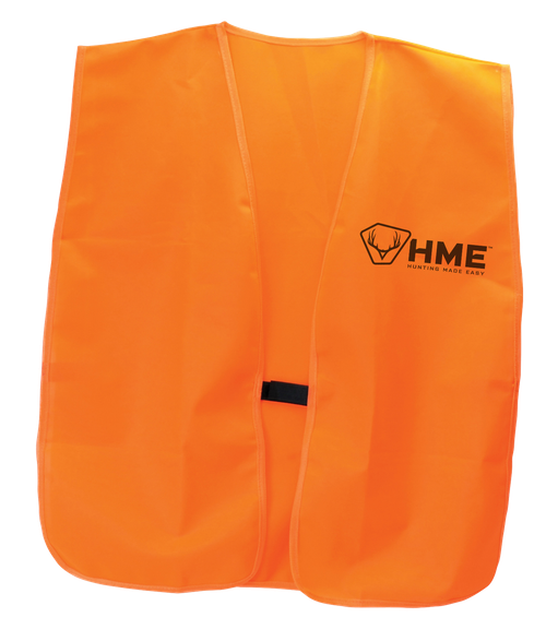HME HMEVESTOR Safety Vest  Big Boy Orange Polyester