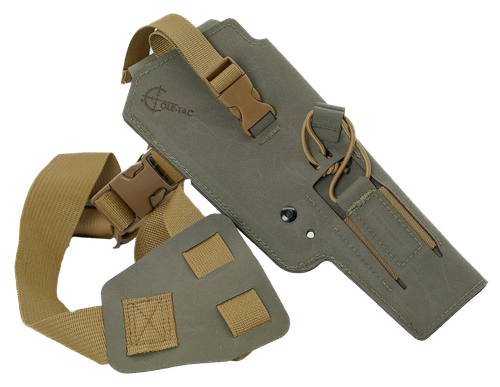 Cole-tac VW214 Varmint Wrangler Pistol Holder Ranger Green Left Hand