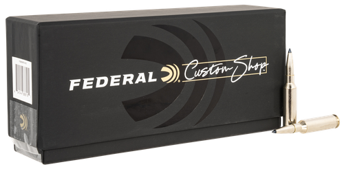 Federal FCS65CRDTA1SC Custom Rifle Ammo Custom Shop 6.5Creedmoor 130gr Terminal Ascent 20/Box