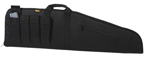 US PeaceKeeper P20045 MSR Case Water Resistant Black 600D Polyester w/ Brushed Tricot Liner 2" Padding & Lockable Zippers