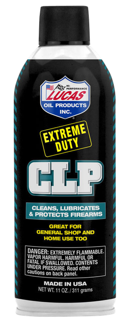 Lucas Oil 10916 Extreme Duty CLP Cleans, Lubricates, Prevents Rust & Corrosion 11 oz Aerosol
