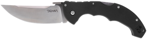 Cold Steel CS21TTL   4" Folding Straight Back Plain S35VN Blade 5.25" G10 Handle Includes Belt Clip