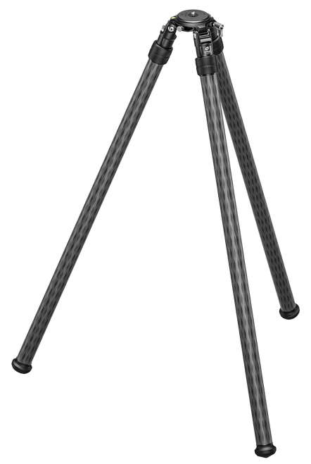 Leofoto Usa SO-322CX Inverted 2 Section Carbon Fiber Tripod Tripod 6.30"-63.98" High Black Aluminum