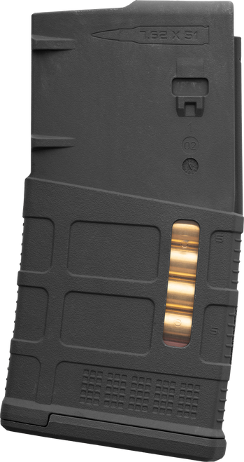 Magpul MAG1429BLK PMAG GEN M3 20rd Fits AR10/M110/SR25 Black