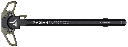Radian Weapons R0375 Raptor  Ambi Charging Handle, Radian OD, Fits Mil-Spec AR-15/M16 Platform