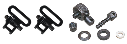 Allen 14430 Swivel Set  Black 1" Shotgun Metal