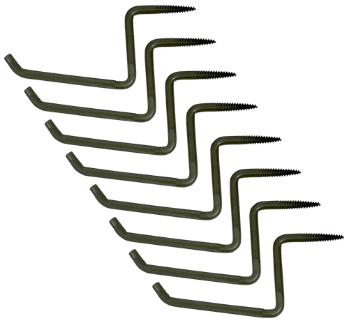Ameristep AMSAMEAC0101 Grizzly Tree Step 6" Wide Black 8 Pack