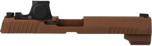 Sig Sauer 8901571 P320 ROMEO-X 9mm Luger Coyote Brown Serrated Slide