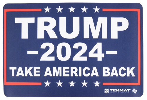 TekMat TEKR17TRUMP2024 Trump 2024 Take Back America Red/White/Blue Rubber 11" x 17"