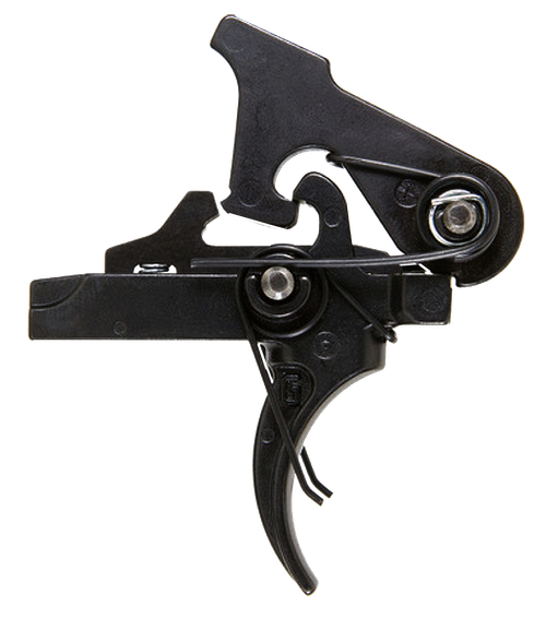 Geissele Automatics 05145 G2S  Two-Stage Curved Trigger w/4.25-4.75 lbs Draw Weight, Black Oxide Finish for AR-15/AR-10