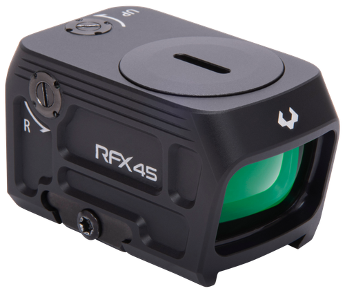 Viridian 9810053 RFX45  Black Anodized 1 x 24 mm x 15.5 mm 5 MOA Green Dot ACRO/RMR