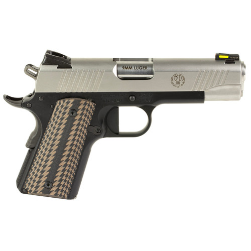 RUGER SR1911 CCO 9MM 4.25" 7RD BK/SS