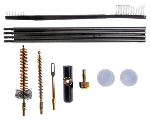 Tapco TAP22011 AR Field Gun Cleaning Kit 223 Cal/5.56mm 12 Black