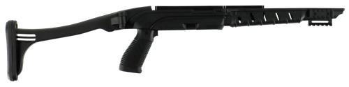 ProMag PM278 Tactical Folding Stock  Black Synthetic with Pistol Grip for Remington 597