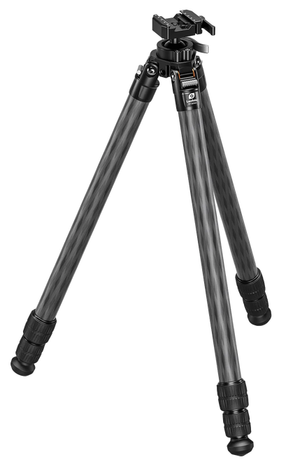 Leofoto Usa ST-323CX Integrated Ballhead ST-X Tripod 6.30"-64.60" High Black Aluminum