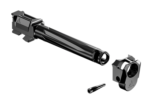 Radian Weapons R0884 Ramjet & Afterburner Combo Compatible w/ Glock 17 Gen4 Ported Black Stainless Steel