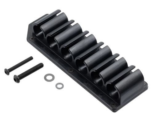 Wilson Combat SGSSU6 SideSaddle  Rem 870/1100/1187 6rd Black Polymer w/Aluminum Mounting Plate