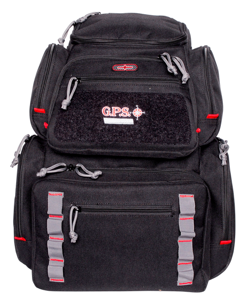 GPS Bags 1712BPB Pistolero  Black/Gray Holds 5 Handguns