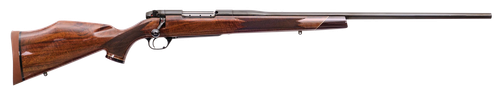 Weatherby MDX01N65RWR4O Mark V Deluxe Full Size 6.5 Wthby RPM 4+1 24" High Gloss Blued Fluted Barrel, Blued Steel Drilled & Tapped Receiver, Gloss Walnut Monte Carlo Stock, Right Hand