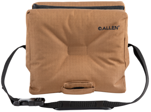 Allen 18420 Bench Shooting Bag  Empty Black/Tan 600D Polyester