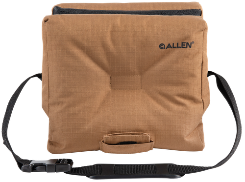 Allen 18420 Bench Shooting Bag  Empty Black/Tan 600D Polyester