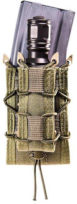 High Speed Gear 11DD00OD TACO Double Decker OD Green Nylon MOLLE Mount