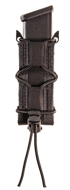 High Speed Gear 13PT10BK TACO Mag Pouch Single Black Nylon Belt Compatible w/ Pistol