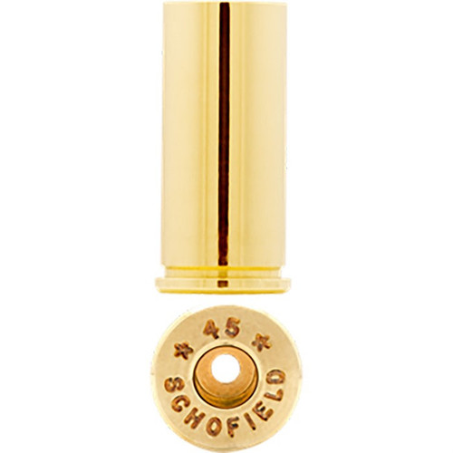 45 S&W SCHOFIELD BRASS 100/BAG