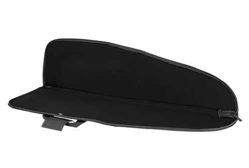 NcStar CV290746 VISM Rifle Case Black PVC Nylon w/ ID Holder Foam Padding Double Zippers & Mag Pouches