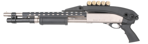 Advanced Technology TFS0600 Shotforce Shotgun Stock Top Folding Black Synthetic for Moss 12/20 GA, Rem 870 12 GA, Win 12/20 GA
