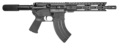 Diamondback DB1915O001 DB15  7.62x39mm 28+1 10", Black, Carbon Lower, 9" M-LOK Handguard, Padded Buffer Tube, Magpul Grip