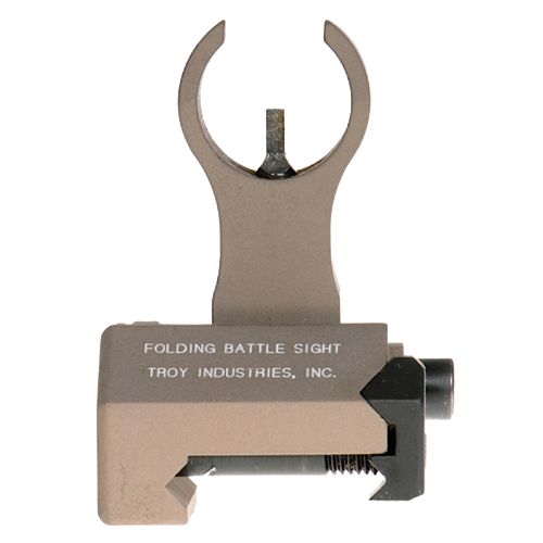 Troy Ind SSIGFBSFHFT00 Front Folding BattleSight HK  Flat Dark Earth Front Sight