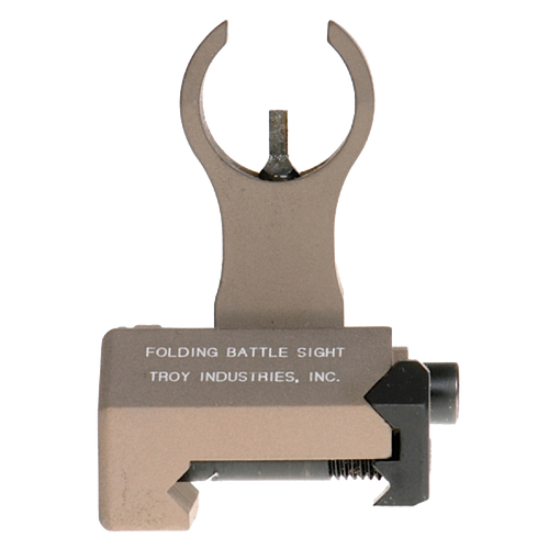 Troy Ind SSIGFBSFHFT00 Front Folding BattleSight HK  Flat Dark Earth Front Sight