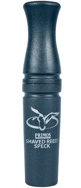 Primos 826 Shaved Reed Speck Open Call Attracts Geese Gray Polycarbonate